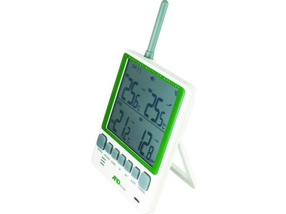 【お取り寄せ】A&D マルチチャンネルワイヤレス環境温湿度計 セット AD-5664SET AD5664SET データロガー 温度 湿度 計測器 計量器