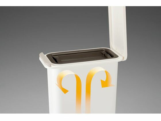 【お取り寄せ】リス H&H開けても防臭ペール20SN W GBED010 ゴミ箱 ゴミ袋 ゴミ箱 掃除 洗剤 清掃 [2]