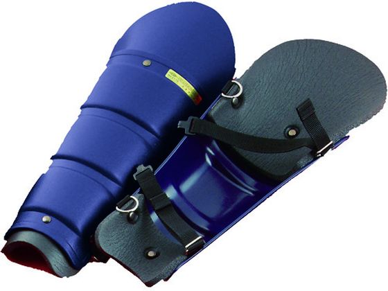 【お取り寄せ】トーヨーセフティ スネガード すね・ひざ NO2110 ベルト ベルトサポーター 安全保護具 作業