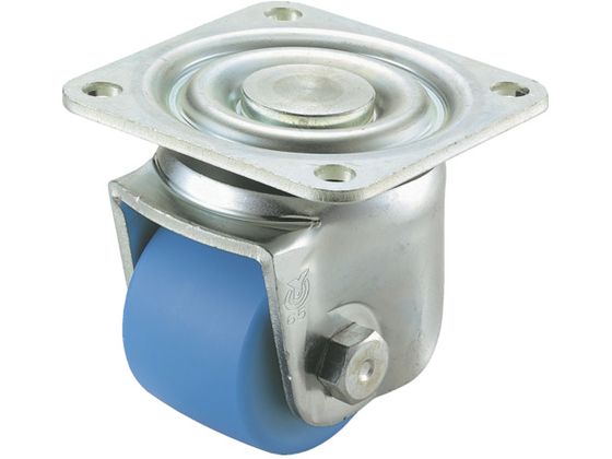 【お取り寄せ】ユーエイ 低床式重荷重キャスター自在車 75径MCナイロン車輪 UHG-75MC キャスター 筐体 機構部材 金物 開発 施策支援 研究用