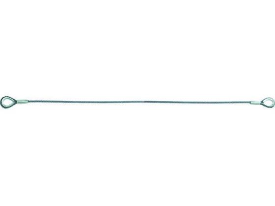 【お取り寄せ】TRUSCO ワイヤロープスリング Eタイプ アルミロック 12mm×1m ワイヤー スリング 吊具 バランサー 物流 作業