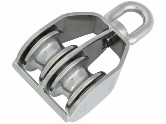 【お取り寄せ】水本 ステンレス 豆ブロック B-1272 滑車 物流 作業