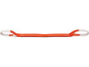 【お取り寄せ】TRUSCO ベルトスリング JIS3等級 両端アイ形 50mm×1.0m ワイヤー スリング 吊具 バランサー 物流 作業