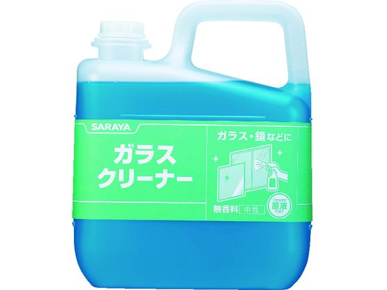 【商品説明】●指紋、タバコのヤニなどが付いたガラスや鏡の汚れ、油膜取りに効果的です。●手肌と環境に優しい洗浄剤です。●洗浄成分ヤシノミ100％の洗浄剤です。●PRTR制度対応です。【仕様】●型番：50125●容量（ml）：5000●主成分：界面活性剤、安定化剤【備考】※メーカーの都合により、パッケージ・仕様等は予告なく変更になる場合がございます。【検索用キーワード】サラヤガラスクリーナー5kg　サラヤガラスクリーナー5kg　サラヤ雑貨品　50125　清掃用品　衛生用品　清掃用品　洗剤クリーナー　ガラスクリーナー　4973512501258　3812162　サラヤ　ガラスクリーナー5kg　50125　X352EDガラスや鏡の汚れ、油膜取り。ガラスや鏡の汚れ、油膜取りに。