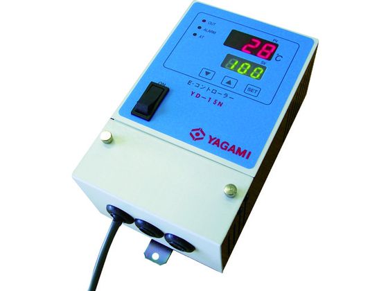 【お取り寄せ】ヤガミ デジタル温度調節器 YD-15N 温度調整器 制御 コントロール機器