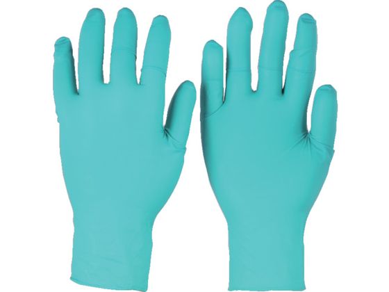 【お取り寄せ】ニトリルゴム使い捨て手袋 タッチエヌタフ 92-600 粉無 M 100枚 ニトリルゴム 粉なし 使い捨て手袋 作業用手袋