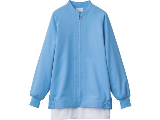 【お取り寄せ】サンペックス 男女兼用長袖ジャンパー サックス 6L VP525-6L 作業着 雨具 塗装服 ウェア 保護衣 安全保護