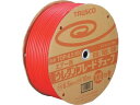 【お取り寄せ】TRUSCO ウレタンブレードチューブ 8.5×12.5 100m 赤 TOP-8.5-100