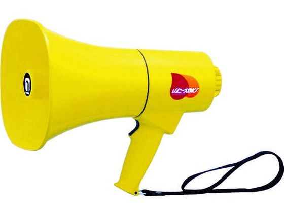 【お取り寄せ】ノボル レイニーメガホン15W 防水仕様(電池別売) TS-711 安全 現場 作業