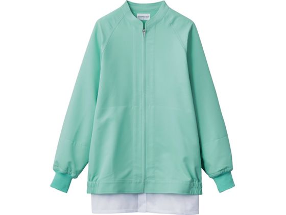 【お取り寄せ】サンペックス 男女兼用長袖ジャンパー グリーン 6L VP526-6L 作業着 雨具 塗装服 ウェア 保護衣 安全保護