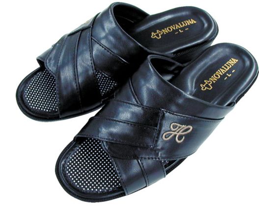 【お取り寄せ】ニッポンスリッパ 紳士ウレタンサンダル 紳士BK L26cm 981702 安全靴 作業靴 スニーカー..