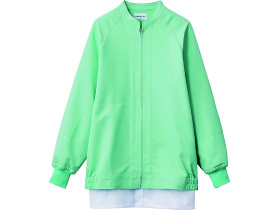 【お取り寄せ】サンペックス 男女兼用長袖ジャンパー グリーン SS VP526-SS 作業着 雨具 塗装服 ウェア 保護衣 安全保護