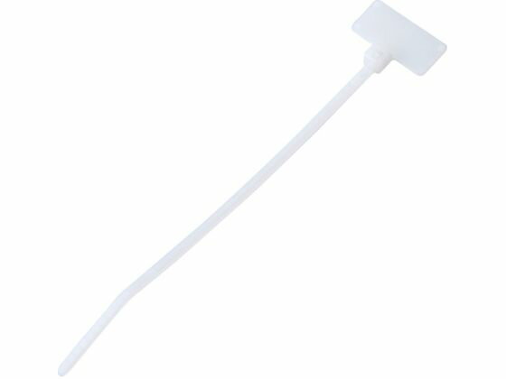 【商品説明】●ワイヤーやケーブルなどの識別と結束を同時にできます。●必要な情報は書き込みスペースにマーカーペンや刻印機ラベルなどで表示できます。●印字したラベルを貼り付けることもできます。【仕様】●型番：PLF1M-C●入数：100本●色：ナチュラル　●幅（mm）：2．5　●長さ（mm）：109　●厚さ（mm）：1．1　●最大結束径（mm）：22　●引張強度（N）：80　●表示プレート寸法縦×横（mm）：7．9×19．1●屋内用　●使用温度範囲：−60〜85℃　●CSA規格品　●UL94V−2●ナイロン66【備考】※メーカーの都合により、パッケージ・仕様等は予告なく変更になる場合がございます。【検索用キーワード】パンドウイット旗型タイプナイロン結束バンドナチュラル（100本入）　パンドウイットマーカータイプナイロンケッソクバンドナガサ109mmハタガタタイプ　パンドウイット電設機器　PLF1MC　電子機器　電設配線部品　ケーブルタイ　マーキングタイ　0074983553099　2522080　パンドウイット　旗型タイプナイロン結束バンド　ナチュラル　（100本入）　PLF1M−C　X387EPケーブルの結束と識別。