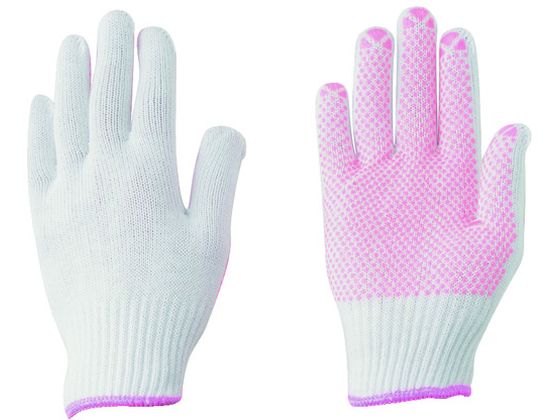 【お取り寄せ】アトム 綿すべり止め手袋 女性用 5双組 1820-5P すべり止め軍手 軍手 背抜き手袋 作業用手袋