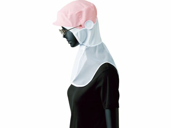 【お取り寄せ】サンペックス フードケープ付 ピンク M G-5113-M バッグ キャップ 安全保護具 作業