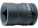 【お取り寄せ】コーケン ホイールナット用4角ソケット 差込角19.0mm 対辺20mm PS6-20 ソケット ソケットレンチ 作業 工具