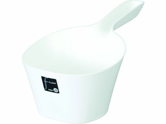 楽天JET PRICE【お取り寄せ】新輝合成 トンボ フロート 手桶 フック穴付 ホワイト 07749 湯おけ トレイ 浴用イス 浴室 洗面所 日用雑貨