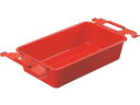 【お取り寄せ】TRUSCO 取手付パーツBOX 有効内寸370×201×94 赤 M-7