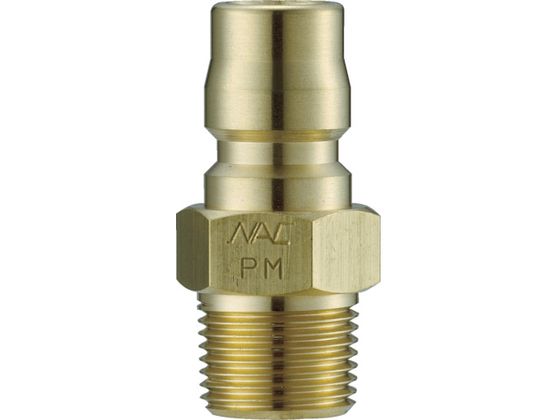 【お取り寄せ】ナック クイックカップリング TL型 真鍮製 メネジ取付用 バルブレス CTL04PM2 カップリング 流体継手 チューブ 生産加工用品 作業用品 工具