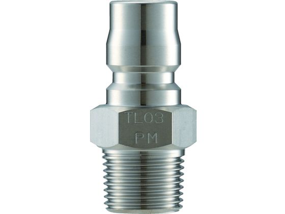 【お取り寄せ】ナック クイックカップリング TL型 ステンレス製 メネジ取付用 バルブレス CTL04PM3 カップリング 流体継手 チューブ 生産加工用品 作業用品 工具