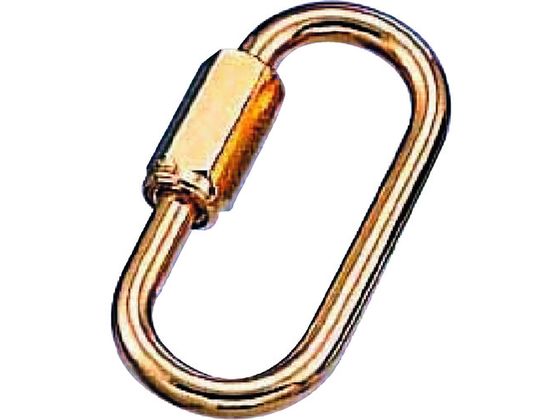 【お取り寄せ】水本 ステンレス 高級ミニチェーン用リングキャッチゴールド 線径2.5mm 吊具 物流 作業