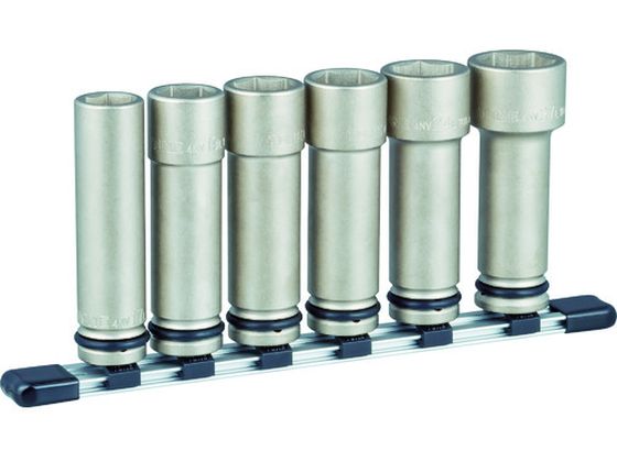 【お取り寄せ】TONE インパクト用超ロングソケットセット(ホルダー付) 6pcs HNV406LL ソケット ソケッ..