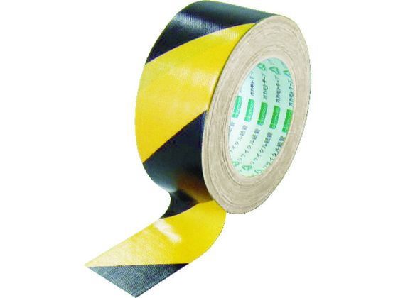 【お取り寄せ】オカモト 布テープ(トラ)60ミリ×25m 111T60 トラテープ 安全保護テープ 粘着テープ 梱包