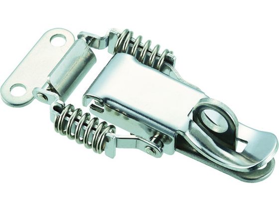 【お取り寄せ】TRUSCO パッチン錠 鍵穴付ばねタイプ・ステンレス製 2個入 P-30HSUS 扉 外装部品 機構部..