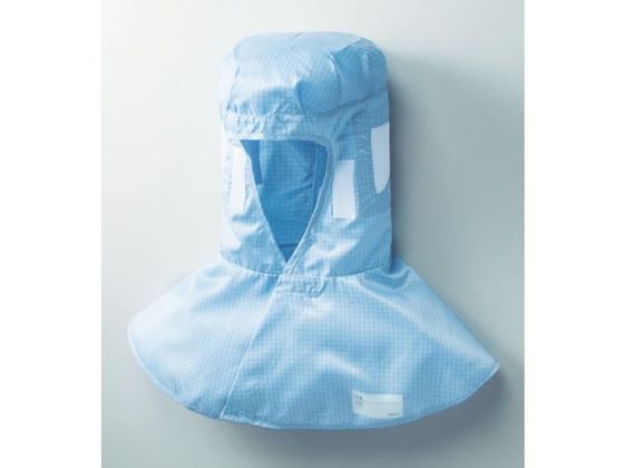 【お取り寄せ】TRUSCO 制電子グリッド仕様フード ブルー フリーサイズ TCGF-B バッグ キャップ 安全保..