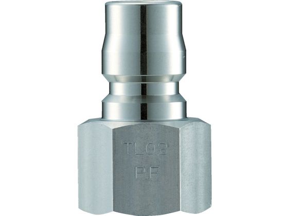 【お取り寄せ】ナック クイックカップリング TL型 ステンレス製 オネジ取付用 バルブレス CTL10PF3 カップリング 流体継手 チューブ 生産加工用品 作業用品 工具
