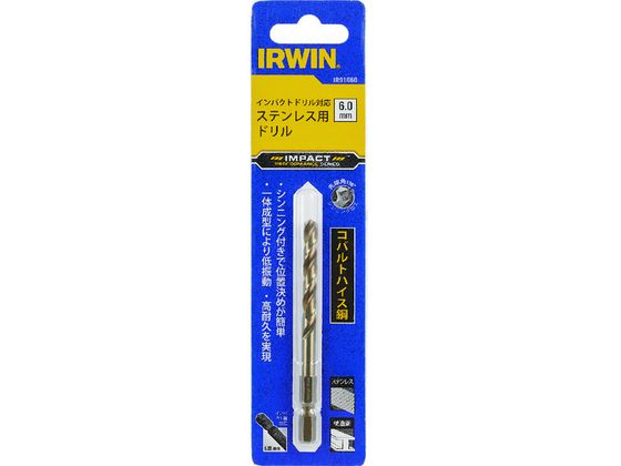 �ڤ����󤻡�IRWIN ����ѥ��ȼ����ƥ�쥹�ѥɥ��ӥå�6.0mm IR91060 �ꤢ������ �ɥ�� �ں﹩�� ������� ����