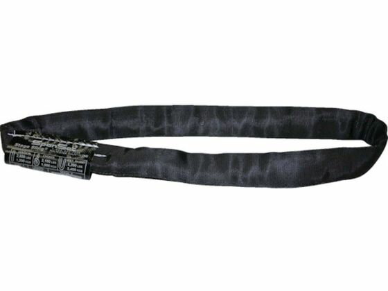 【お取り寄せ】SPANSET ブラックエンターテイメントスリング RS-B-2T折り 6M