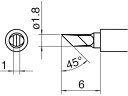 【お取り寄せ】白光 こて先/KU型 T30-KU 電気はんだこて はんだ 静電気対策 生産加工 作業 工具