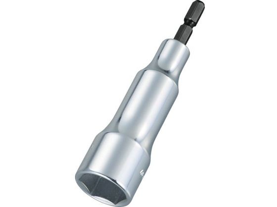 【商品説明】●充電式インパクトドライバー18Vに対応します。●六角口径の長寿命タイプです。●応力分散形状により、電動ドライバーソケット（既存タイプ）に比べ、耐久性（寿命）が5倍アップしています。【仕様】●型番：TEF-19H●軸寸法（mm）：6．35●全長（mm）：111●対辺寸法（mm）：19●φD（mm）：26．2●l1（mm）：12●l2（mm）：59●18Vインパクト対応●クロムバナジウム鋼（SCRV4）【備考】※メーカーの都合により、パッケージ・仕様等は予告なく変更になる場合がございます。【検索用キーワード】TRUSCO電動ドライバーソケット強力タイプ19mm　トラスコデンドウドライバーソケットキョウリョクタイプ19mm　TRUSCOMIレンチ　TEF19H　手作業工具　ソケットレンチ　ソケットビット　ソケットビット電動工具用　4989999186581　3288404　TRUSCO　電動ドライバーソケット　強力タイプ　19mm　TEF−19H　X880FR建設工事・電設工事・木工工事に最適です。