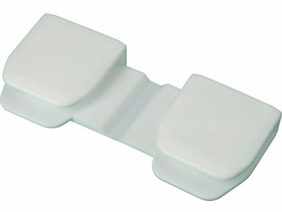 【お取り寄せ】KUNIMORI コーナークリップ(3-4mm用)白 (50個入) コンテナ用オプション 保管 作業