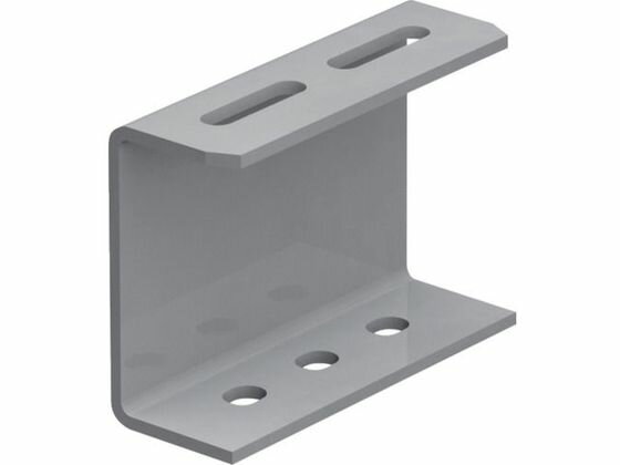 【お取り寄せ】TRUSCO 配管支持用チャンネルブラケット 100型 スチール L140 TKC1-WB014-U 配管 水廻り..