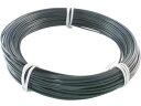 【お取り寄せ】TRUSCO カラー針金 ビニール被覆タイプ 2.0mm×25m 黒