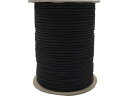 【お取り寄せ】ユタカメイク 強力カラーコード 4mm×100m(黒) PSCC-411(4)