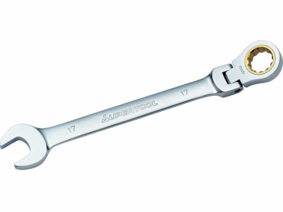 【お取り寄せ】スーパー ギアレンチ フレックスタイプ 呼び:14 L=190mm GRW14F ラチェットレンチ レンチ スパナ プーラー 作業用品 工具