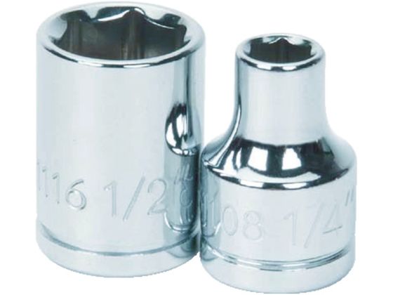 【お取り寄せ】WILLIAMS 3/8ドライブ ショートソケット 6角 6mm JHWBM-606 ソケット ソケットレンチ 作業用品 工具