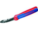 【お取り寄せ】KNIPEX 強力型ニッパー 12°オフセット型 200mm 7422-200
