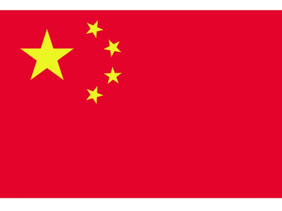 東京製旗 卓上旗(16×24cm)中華人民共和国 406425 安全標識 ステッカー 現場 安全 作業