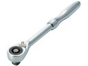 【お取り寄せ】TRUSCO ラチェットハンドル 差込角12.7 全長245mm TSRH4-B ソケット ソケットレンチ 作業 工具(4)