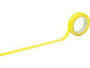 【お取り寄せ】緑十字 クリーンルーム用ラインテープ 黄 25mm幅×33m PET+PVC