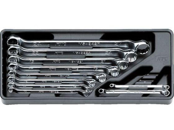 【お取り寄せ】KTC めがねレンチセット[8本組] TM508 めがねレンチ レンチ スパナ プーラー 作業用品 工具