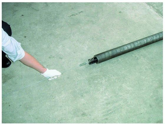 【お取り寄せ】TRUSCO チューブブラシ スパイラル型 Φ22 CB-22 パイプ 穴用清掃 研...