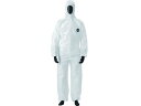 【お取り寄せ】TRUSCO 帯電防止使い捨て保護服(3層) Lサイズ TRPS10E-L 防護服 保護服 特殊服 作業服 安全保護具 作業