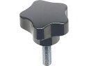 【お取り寄せ】ELESA タップドブラインドノブ(オネジ・スチール製) 外径50 M10×1.5 BTK50X20 扉 外装部品 機構部品 メカニカル部品 作業...