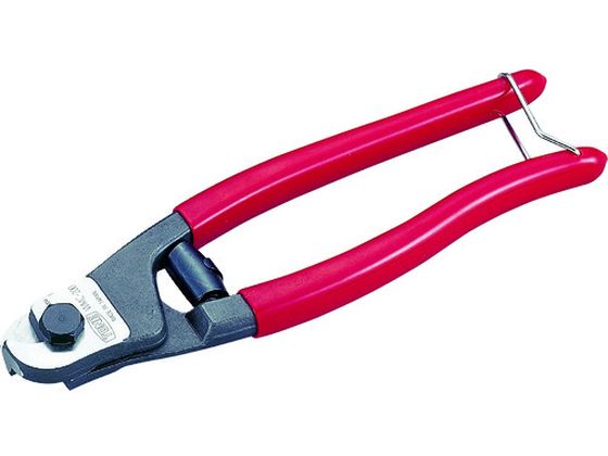 【商品説明】●スチールワイヤー、鉄線等を切断する工具です。●刃部は特殊鋼で最適な熱処理により切れ味・耐久性は抜群です。【仕様】●型番：WMC-200●切断能力（mm）ワイヤ：φ6●全長（mm）：201●ハンドル部：構造用鋼●刃部：特殊鋼●プラスチック柄は絶縁のためのものではありません。電気の流れているものには使用しないでください。【備考】※メーカーの都合により、パッケージ・仕様等は予告なく変更になる場合がございます。【検索用キーワード】TONEワイヤーミニカッター201mm　トネワイヤーミニカッター201mm　TONEレンチ　WMC200　手作業工具　ハサミカッター鋸　ワイヤカッター　4953488143058　8109352　TONE　ワイヤーミニカッター201mm　WMC−200　X639GE工具・部品類などの保管・管理用。