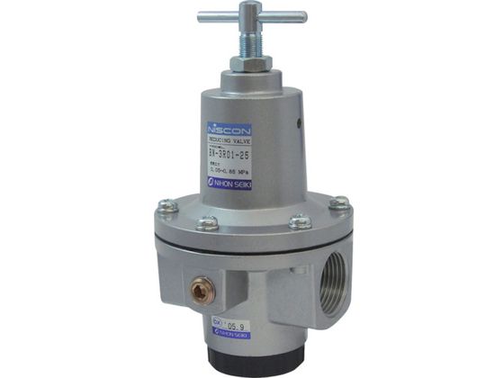 【お取り寄せ】日本精器 レギュレータ 25A 中圧用 BN-3R01H1-25 エアユニット コンプレッサー 空圧機器 ホース 生産加工用品 作業用品 工具
